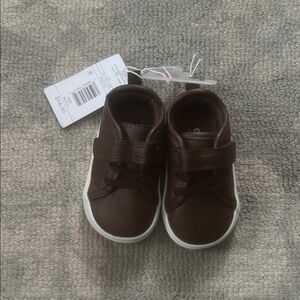 Carter's Brown Kids Sneakers with White Soles